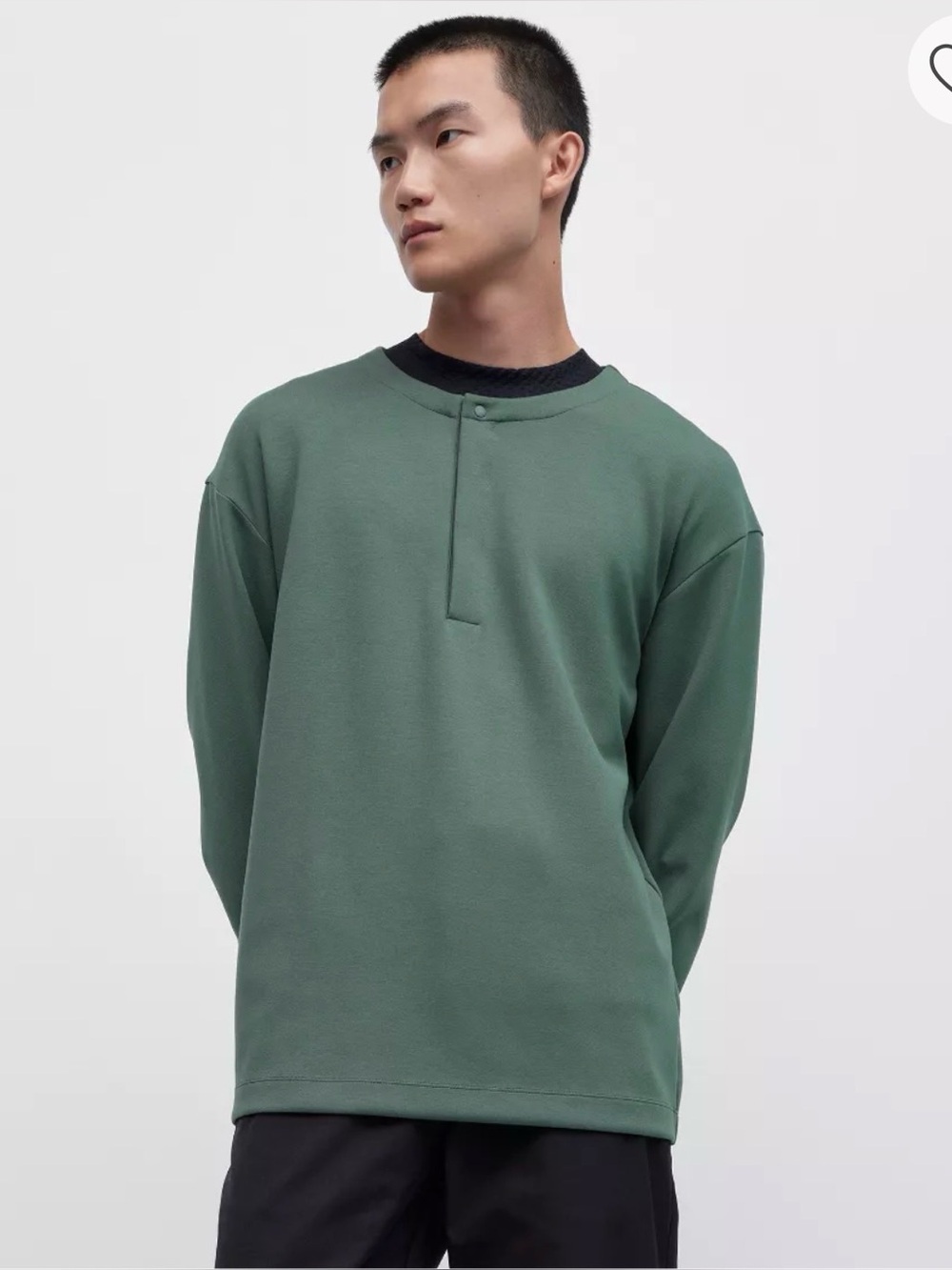 Men’s Lululemon Softstreme Oversized Long-Sleeve Henley